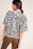 Thumbnail for your product : Tiger-Striped Cut-Off Tee