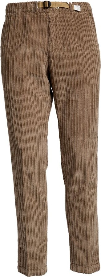 White Sand Wide-Wale Corduroy Pants