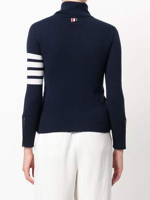 Thom Browne striped turtleneck sweater