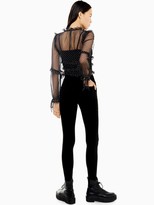 Thumbnail for your product : Topshop Leigh Jeans -Black