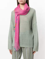 Thumbnail for your product : Loro Piana fringed-hem scarf
