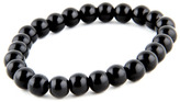 Thumbnail for your product : Karma Mantra 100% Black Onyx Stretch Bracelet