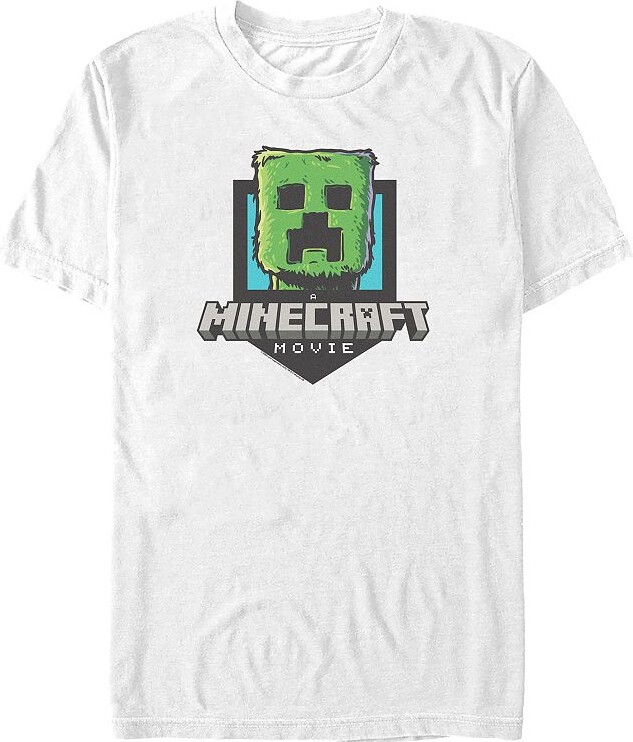 Minecraft Big & Tall Movie Furry Creeper Graphic Tee