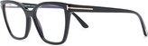 Thumbnail for your product : Tom Ford Eyewear Clip-On Tinted Sunglasses