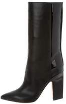 Thumbnail for your product : Valentino Leather Pointed-Toe Boots w/ Tags