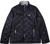Thumbnail for your product : Armani Junior Core quilted jacket 10-16 years