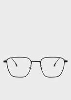 Thumbnail for your product : Paul Smith Matte Black 'Edgard' Spectacles