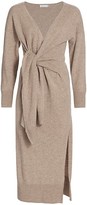 Thumbnail for your product : Jonathan Simkhai Skyla Loungewear Knit Wrap Dress