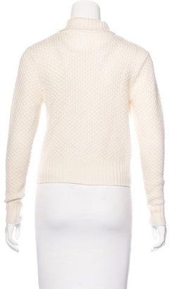Frame Denim Wool & Cashmere Blend Thick Knit Pullover