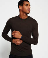 Thumbnail for your product : Superdry Call Sheet Merino Button Crew Neck Sweater
