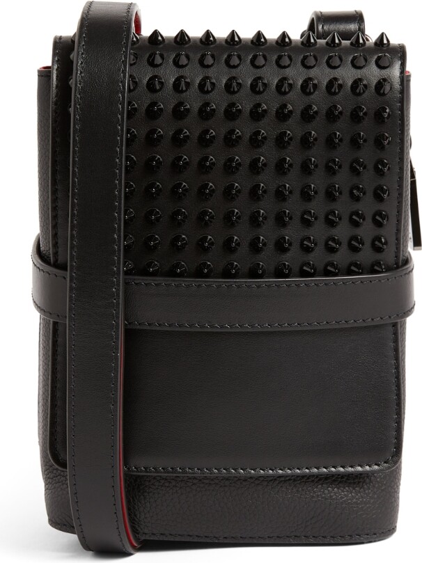 Christian Louboutin Synthetic Ruistote Mini Cross-body Bag in Black for Men Mens Bags Toiletry bags and wash bags 