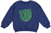 Thumbnail for your product : Mini Rodini Bulldog cotton jersey sweatshirt