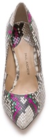 Thumbnail for your product : Paul Andrew Kimura Snakeskin Pumps