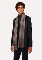 Thumbnail for your product : Paul Smith Men's Muted 'Signature Stripe' Cashmere Scarf