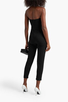 Thumbnail for your product : Black Halo Harbor strapless belted cady jumpsuit