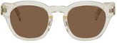 Thumbnail for your product : Illesteva Beige Madison Sunglasses