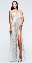 Thumbnail for your product : No Keyhole side slit prom dress