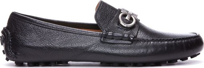 Ferragamo Grazioso Logo Plaque Loafers