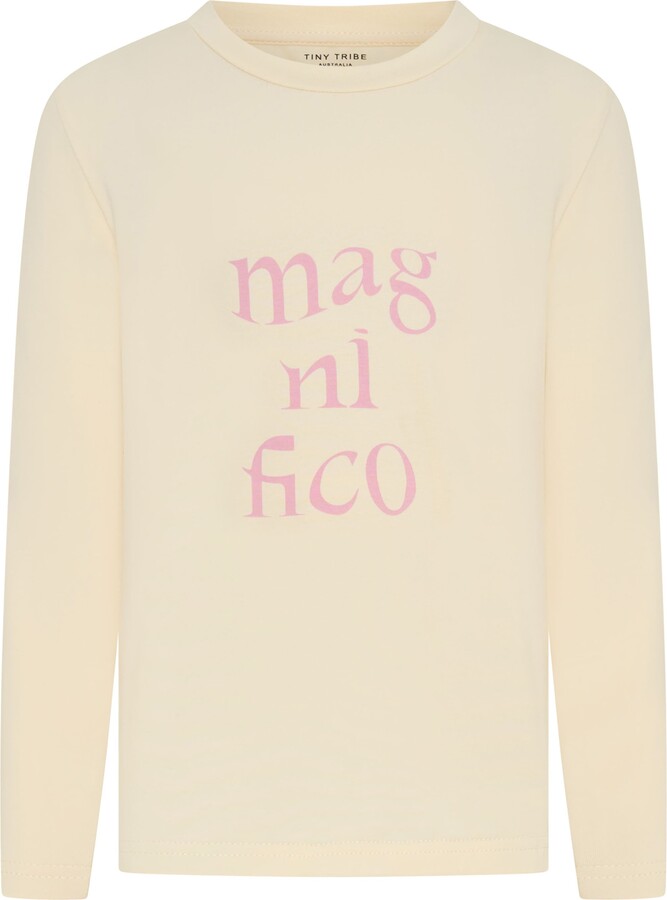 TINY TRIBE Kids' Magnifico Cotton Blend Graphic T-Shirt