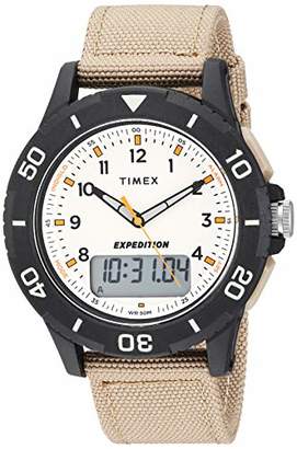 Timex Men's TW4B16800 Expedition Katmai Combo 40mm Nylon Strap Watch