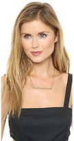 Thumbnail for your product : Rachel Zoe Quills Pave Bar Necklace