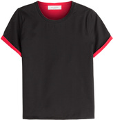 Thumbnail for your product : Valentino Double Face Cotton T-Shirt