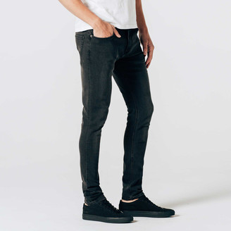 DSTLD Skinny Jeans in Stretch Faded Black