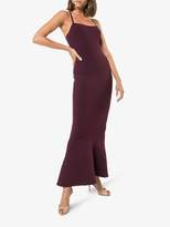 Thumbnail for your product : SOLACE London verla fluted hem midi dress