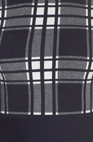 Thumbnail for your product : 1901 Plaid Bodice Long Sleeve Sweater Dress