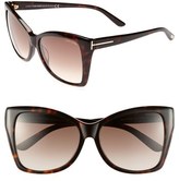 Thumbnail for your product : Tom Ford 'Carli' 57mm Sunglasses