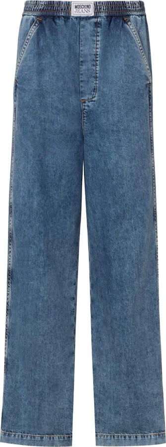 High-Rise Wide-Leg Jeans