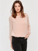 Thumbnail for your product : M&Co Textured blouse