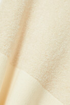 Thumbnail for your product : Theory Paneled Stretch-knit And Merino Wool Dress - Ecru
