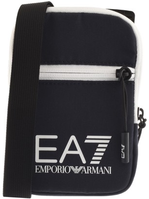 EA7 Emporio Armani Train Core Mini Pouch Bag Navy - ShopStyle