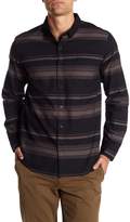 Thumbnail for your product : Tavik Long Sleeve Striped Woven Trim Fit Shirt