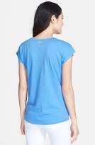 Thumbnail for your product : MICHAEL Michael Kors Studded Slubbed Cotton Tee