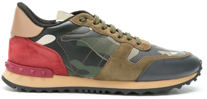 Valentino Camouflage Shoes For Women 