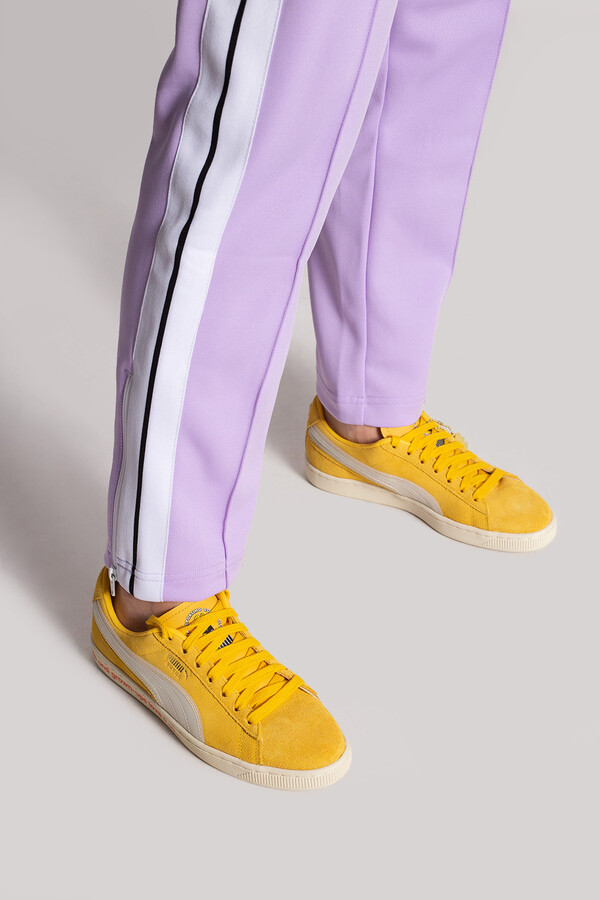 puma yellow sneakers
