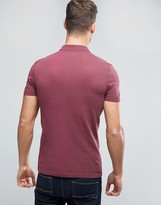 Thumbnail for your product : ASOS 5 Pack Muscle Pique Polo Shirt With Logo Save
