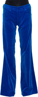blue velvet flares