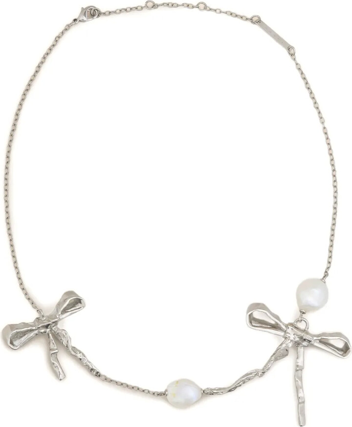 Marni Double-Bow Necklace