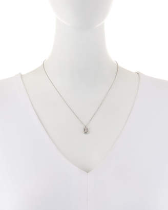 Giantti by Stefan Hafner 18k White Gold Rectangular Diamond Pendant Necklace