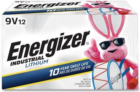 Eveready Battery Co., Inc Industrial Lithium 9V Battery 9 V 12/Box LN522