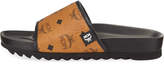 Thumbnail for your product : MCM Men's Visetos Slide Sandals