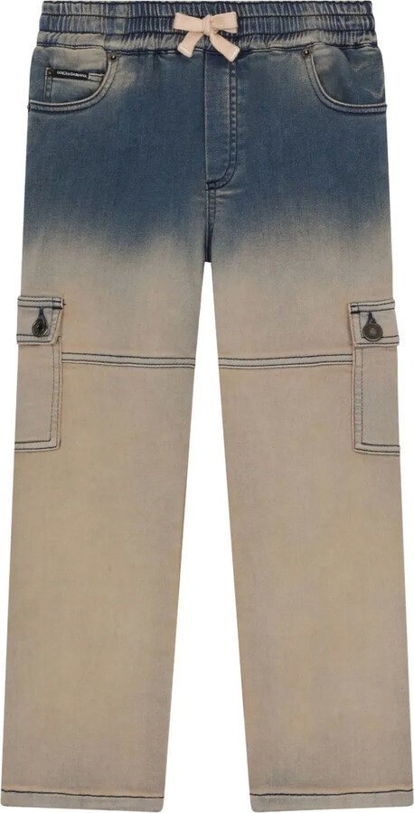 Dégradé Cargo Jeans