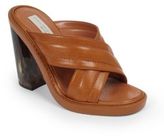 Thumbnail for your product : Stella McCartney Crisscross Faux Leather Mules