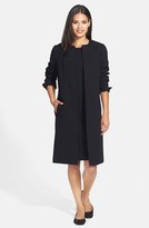 Thumbnail for your product : Lafayette 148 New York 'Ester' Wool Crepe Dress