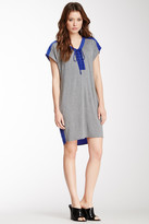 Thumbnail for your product : Laundry by Shelli Segal Laundry Heather Jersey Lace Front Dress