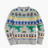 Thumbnail for your product : J.Crew Boys' Fun Isle crewneck sweater
