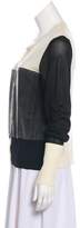 Thumbnail for your product : Rag & Bone Colorblock Button-Up Cardigan Black Colorblock Button-Up Cardigan